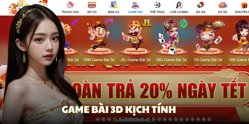 Game bài 3D kịch tính, trả thưởng cao với KUWIN